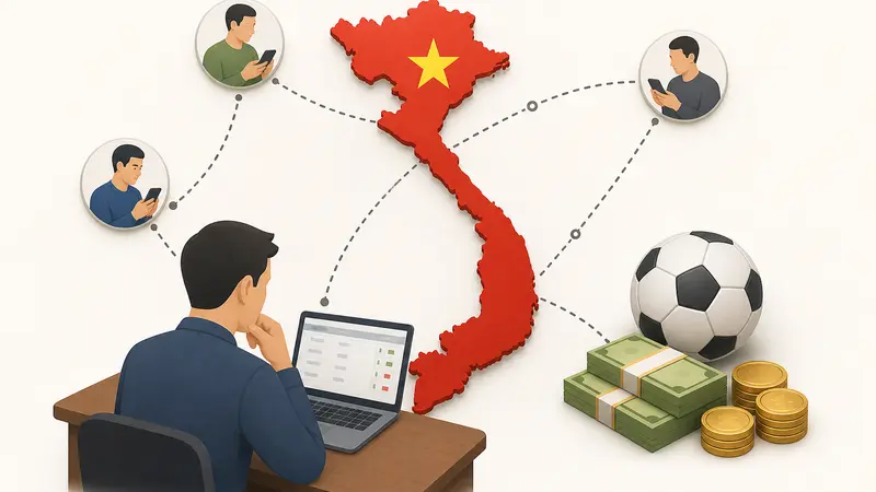 Pembongkaran Sindikat Taruhan Ilegal di Vietnam Selama Piala Dunia